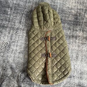 Nautica Small Dog Quilted Puffer Jacket - Olive